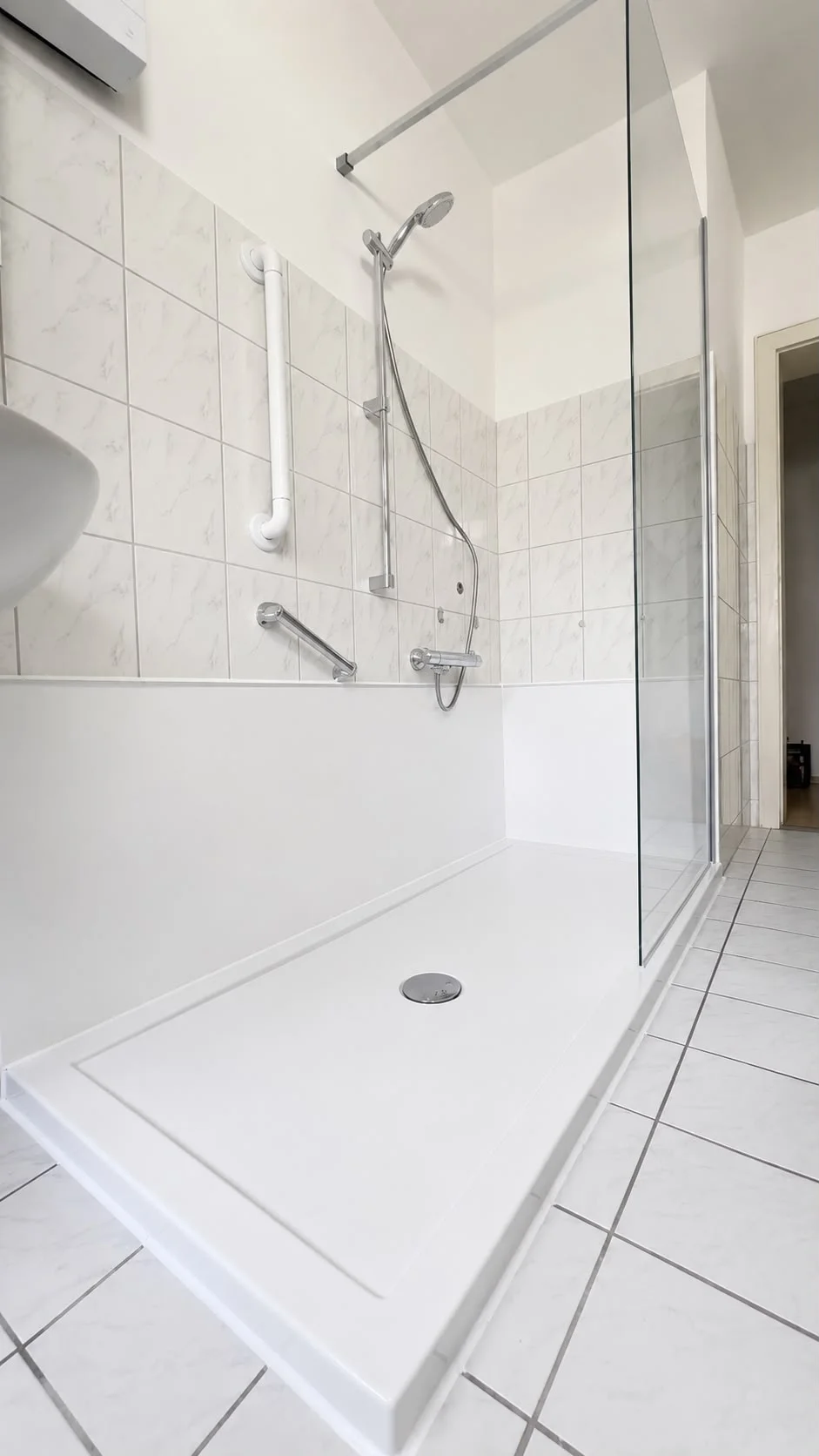 Pflegekasse Badewanne Dusche nachher