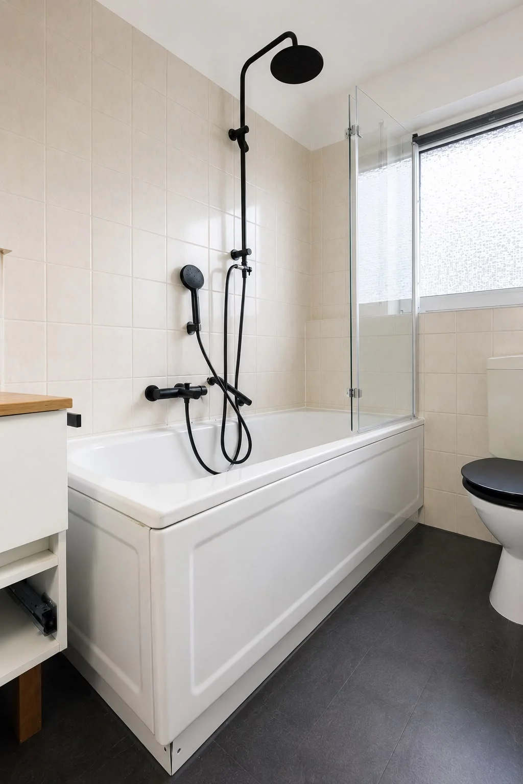 Seniorengerechte Dusche vorher